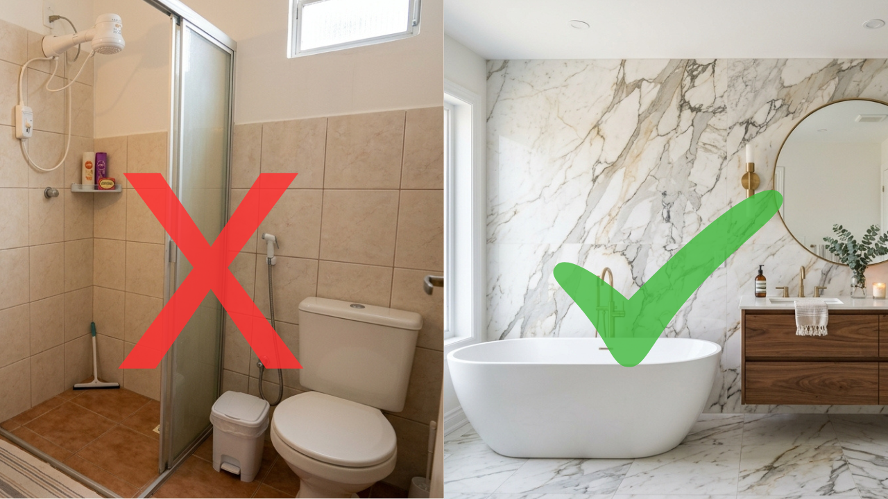 Adeus ao azulejo: as novas placas que imitam mármore são as mais bonitas e ideais para reformas sem sujeira