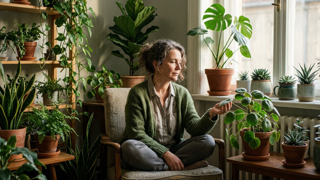 A psicologia afirma que pessoas que vivem cercadas de plantas em casa desenvolvem uma forma particular de lidar com o estresse, a solidão e a busca por controle