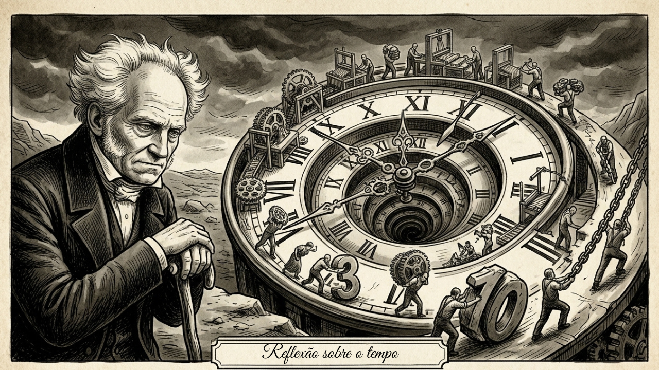 Segundo Schopenhauer, filósofo alemão, “O homem comum preocupa-se em como passar o tempo; o homem talentoso em usá-lo” sobre produtividade e o real valor da vida