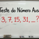 O teste do número que falta, 3, 7, 15, 31, _ faz muita gente errar antes de ver o padrão
