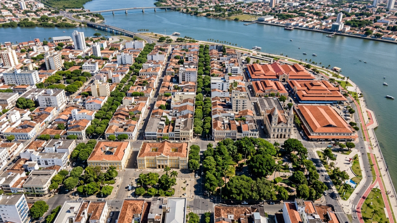 Desenhada como tabuleiro de xadrez em 1855: a capital do Nordeste que virou referência em qualidade de vida