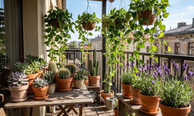 As 3 melhores plantas para varanda que se adaptam a qualquer rotina