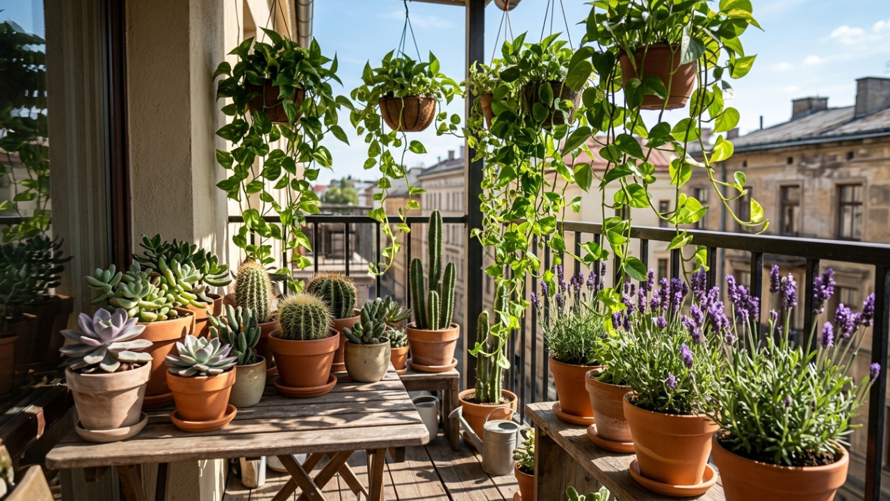 As 3 melhores plantas para varanda que se adaptam a qualquer rotina