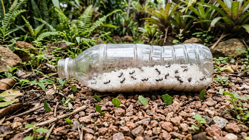 Nem inseticida nem spray: o truque caseiro que elimina formigas do jardim e da casa rapidamente