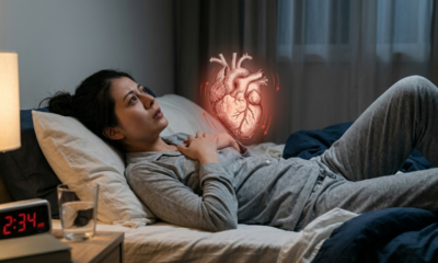 O que significa sentir o coração acelerar toda noite antes de dormir