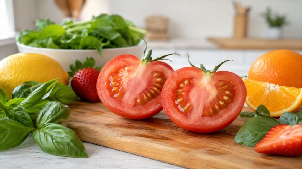 Subtítulo:
O tomate ganhou destaque pela quantidade de nutrientes oferecida em relação ao seu baixo valor calórico