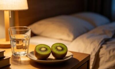 O kiwi antes de dormir pode entrar em uma rotina mais leve de descanso