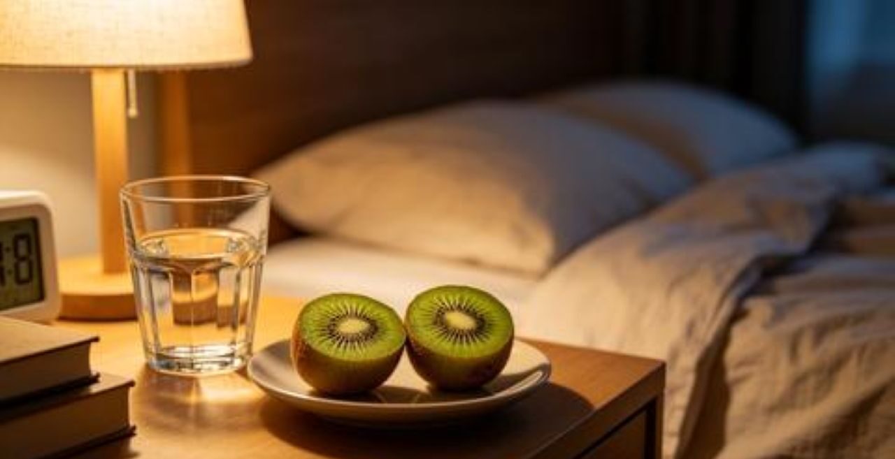 O kiwi antes de dormir pode entrar em uma rotina mais leve de descanso