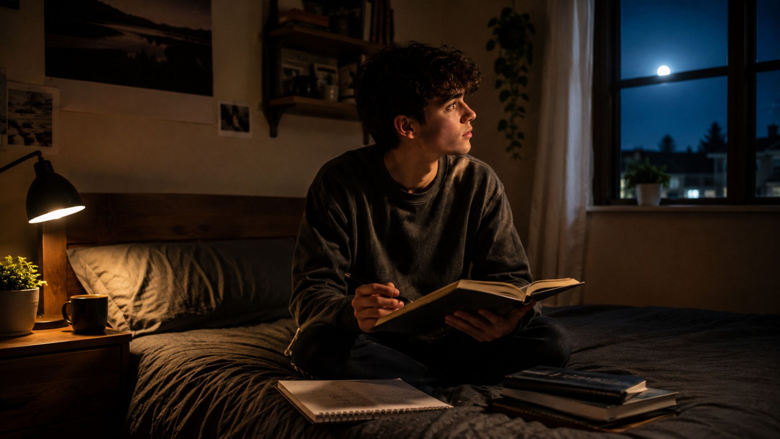 Mente ativa antes de dormir pode refletir curiosidade, criatividade e pensamento analítico