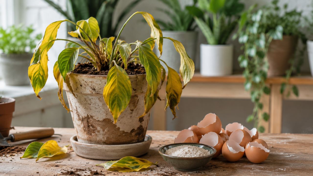 Um ingrediente simples pode ajudar plantas enfraquecidas