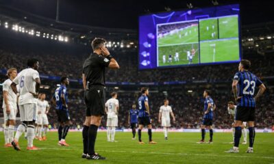 O VAR acompanha lances decisivos e pode mudar uma marcação feita dentro do campo