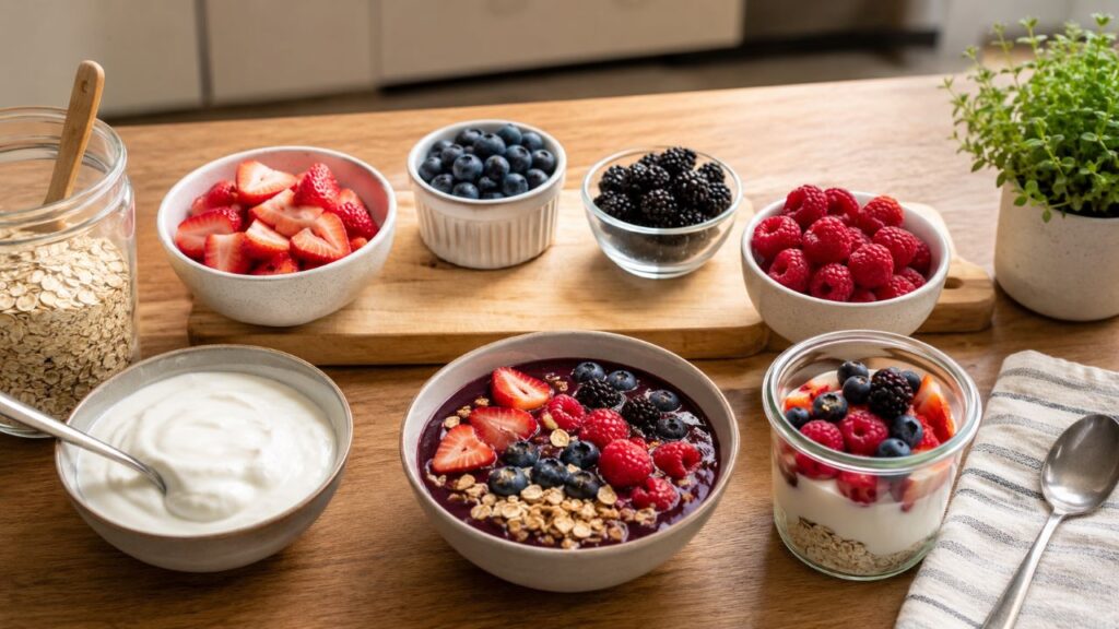 Como incluir berries na rotina alimentar