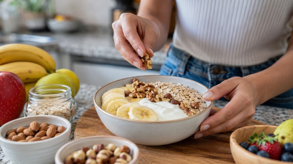 Combinar a banana com outros alimentos deixa o lanche mais completo