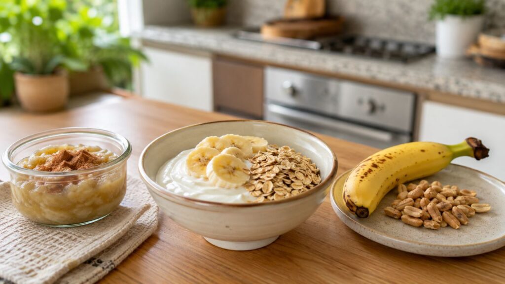 Combinar banana com fibras e proteínas deixa o lanche mais completo