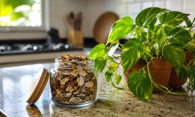 Um resíduo comum da cozinha pode virar reforço simples para cuidar melhor das plantas
