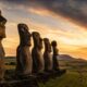 Os moai revelam a força cultural e ancestral do povo Rapa Nui