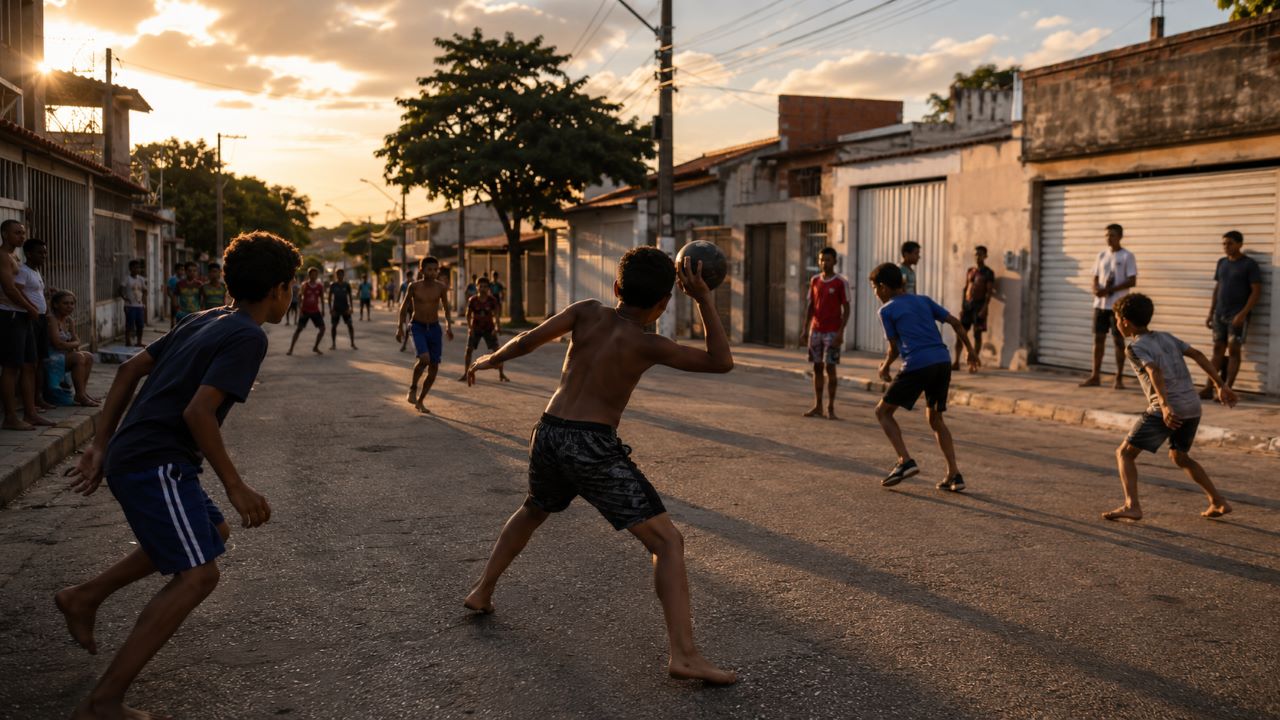 A brincadeira que transformava a rua em encontro