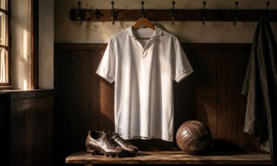 A camisa branca nasceu de uma admiração antiga no futebol