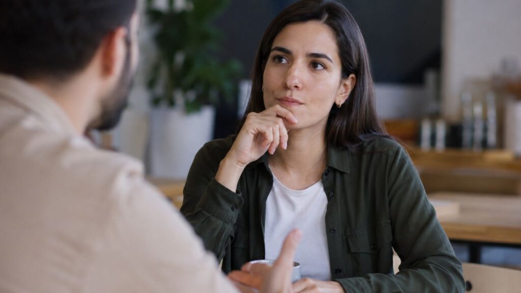 Pausa incomum antes de responder pode ser um dos sinais observados em situações de mentira ou desconforto