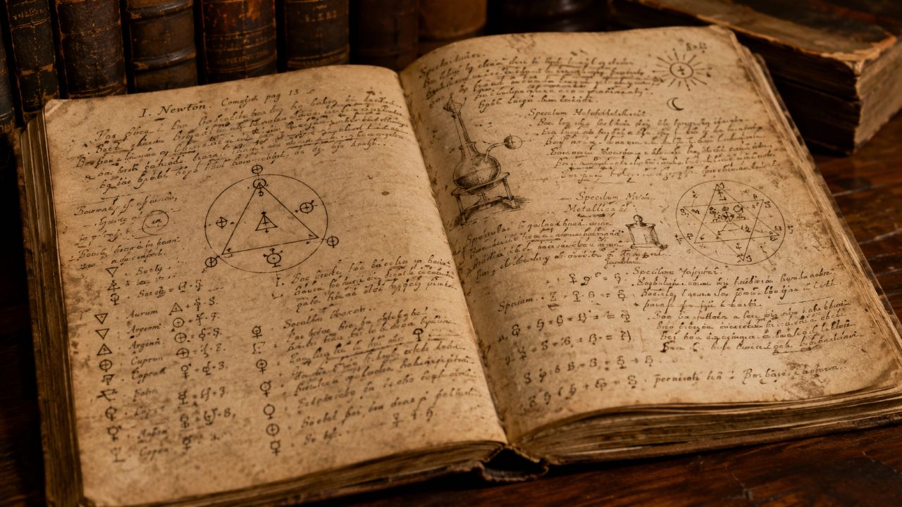Manuscritos revelam o lado oculto de Newton além da ciência racional