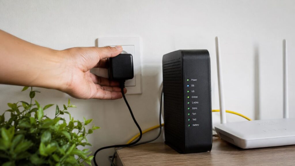 Reiniciar modem e roteador do jeito certo ajuda a identificar falhas temporárias na conexão