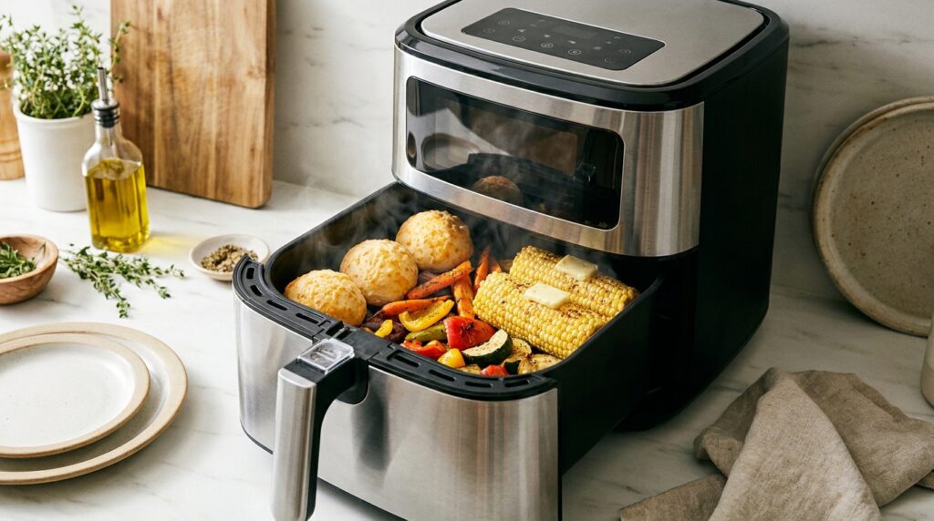 5 alimentos que você talvez não saiba que podem ser preparados na Airfryer