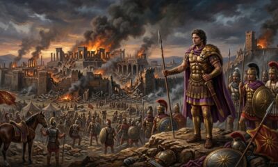 Alexandre, o Grande: após destruir Tebas, o conquistador declarou estar pronto para dominar o mundo