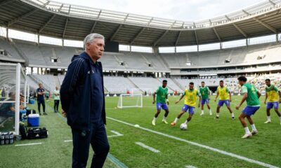 Ancelotti vê Neymar como peça central para aumentar a capacidade de criação e decisão da Seleção