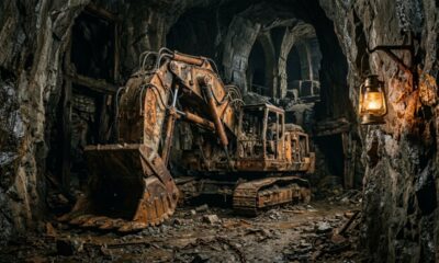 Máquina de mineração esquecida no subsolo é encontrada e revela um capítulo perdido da história
