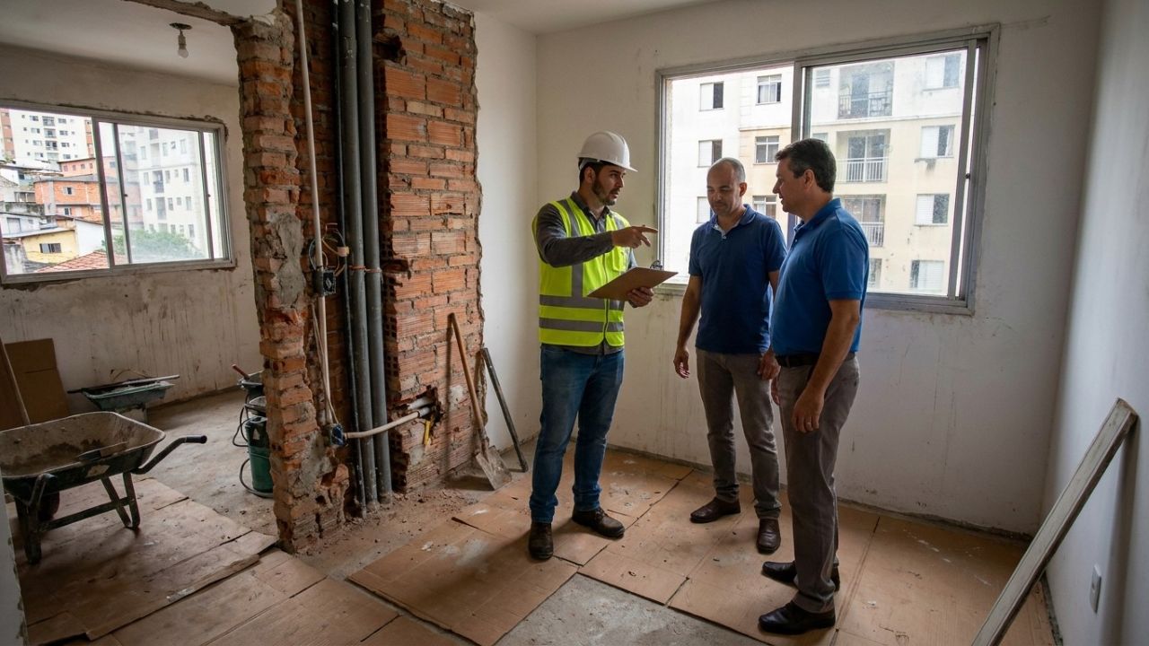 Obra em apartamento pode exigir autorização dos vizinhos antes de começar a reforma?