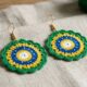 Aprenda a criar um lindo brinco do Brasil em crochê e fature com artesanato