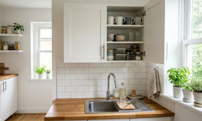 Como fazer armário aéreo simples e ganhar espaço na cozinha sem ocupar circulação