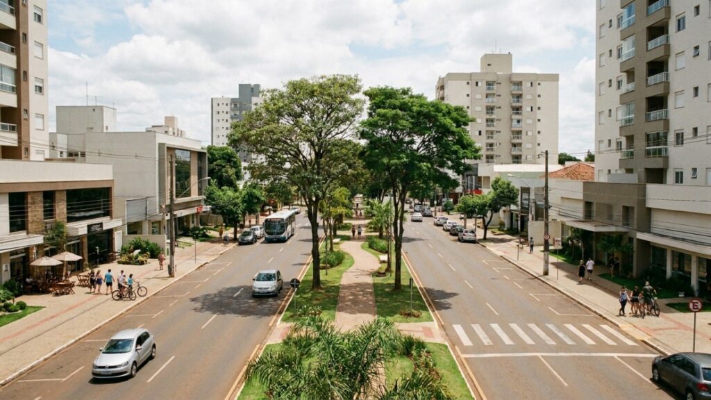 Eleita a 2ª melhor cidade do Brasil para viver, esta cidade do Paraná é planejada e chama atenção pelas avenidas largas