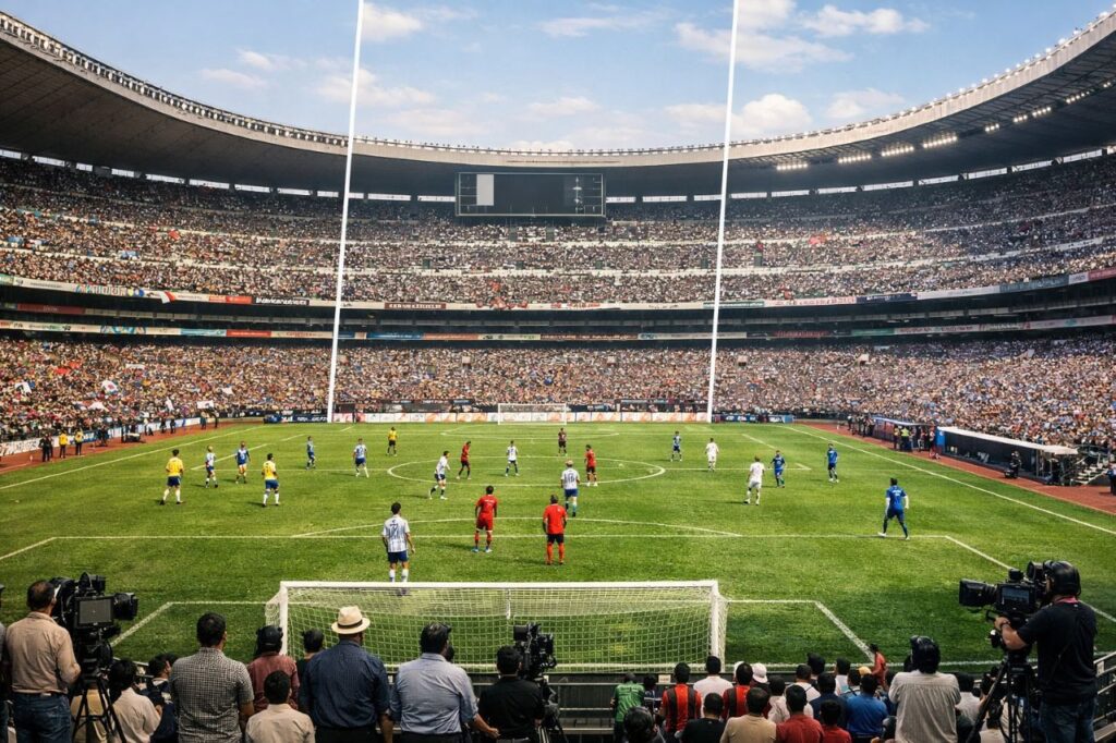 Três Copas fizeram do Azteca um palco único na história do futebol