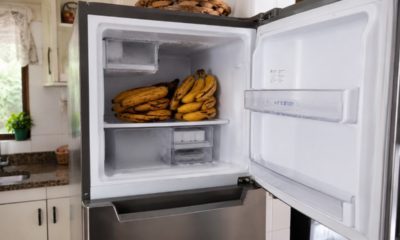 Coloque bananas no congelador e veja como a textura muda de um jeito quase viciante