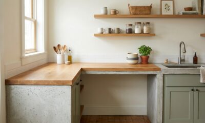Como fazer uma bancada simples para cozinha ou área de serviço e ganhar mais espaço útil