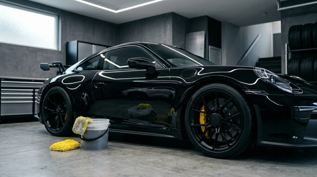 Com apenas cinco produtos, é possível lavar o carro da forma correta e manter a pintura protegida, garantindo um resultado semelhante ao de um serviço profissional