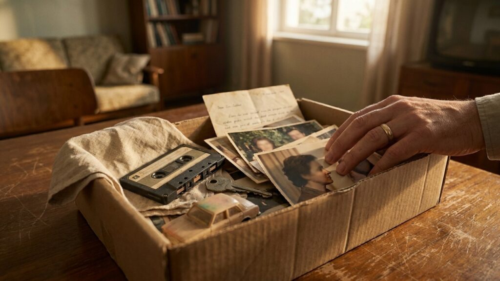 Palavra do dia: “Nostalgia.” Quando uma lembrança antiga volta carregada de afeto, saudade e tempo vivido