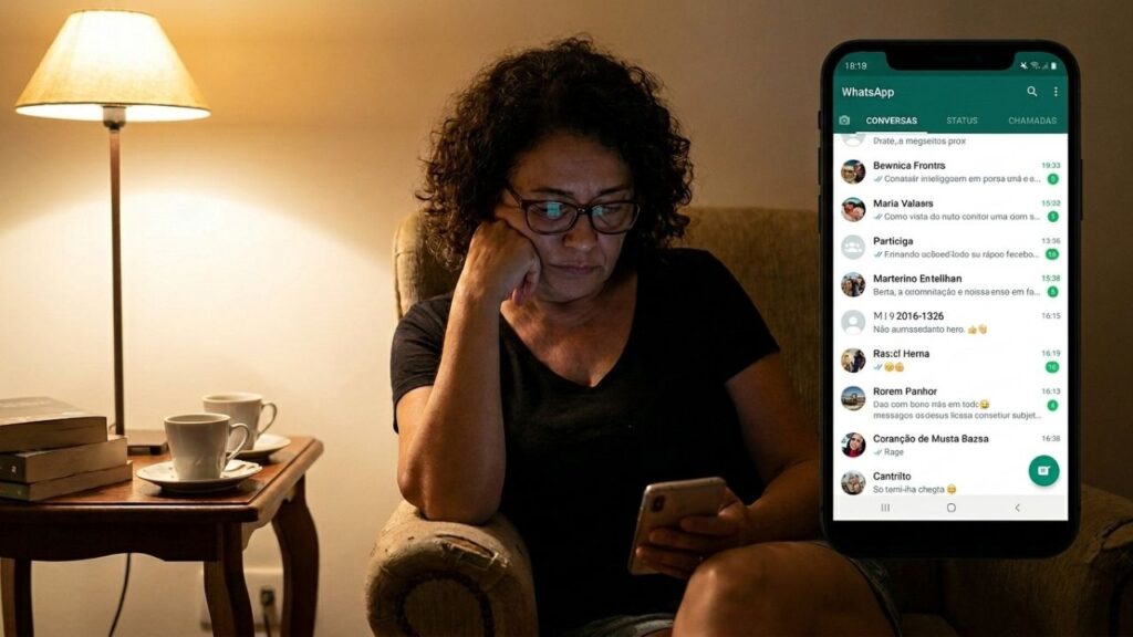A psicologia revela por que algumas pessoas leem tudo mas quase nunca respondem no WhatsApp