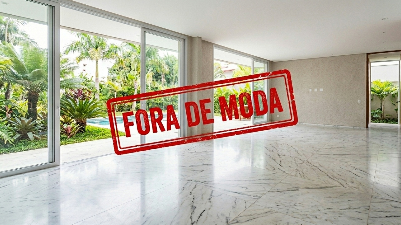 Pisos de mármore estão fora de moda: 5 superfícies modernas que serão tendência na sua casa em 2026