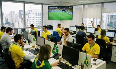Trabalhador pode ser obrigado a trabalhar durante os jogos do Brasil na Copa do Mundo? Entenda o que diz a lei e quando a empresa pode exigir expediente normal
