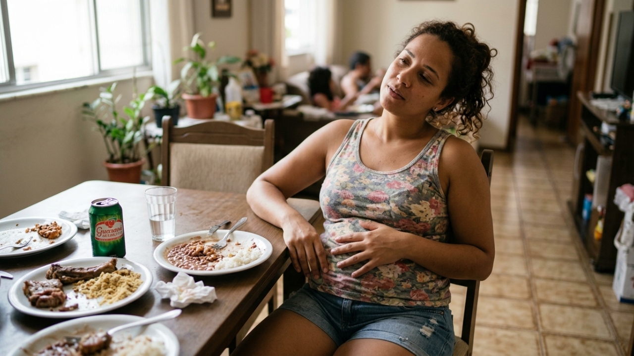 A fruta que ajuda na digestão depois de refeições mais pesadas e pode reduzir a sensação de estômago cheio