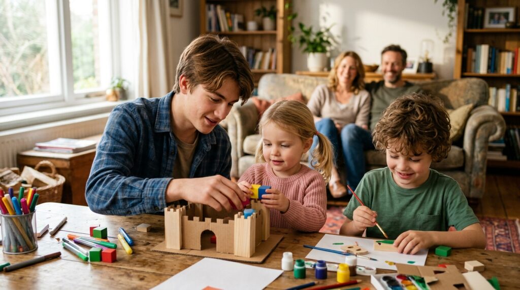 Psicologia sugere que irmãos mais velhos que ajudaram a cuidar dos irmãos desenvolvem maior empatia e inteligência emocional