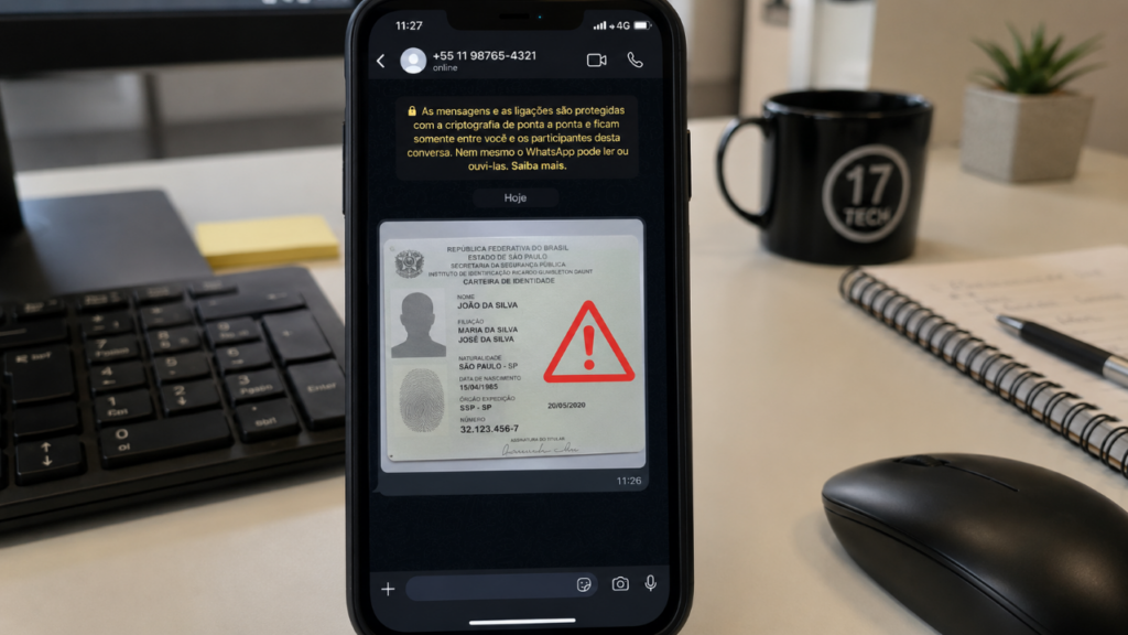 Foto de documento no WhatsApp não prova tudo: o QR Code da CIN pode revelar uma fraude escondida