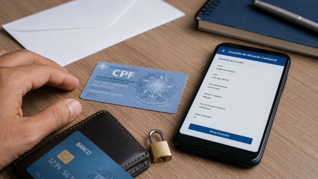 A mensagem sobre CPF regularizado parece oficial, mas pode esconder uma armadilha perigosa