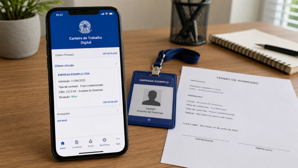A carteira digital continua vazia após a contratação? O alerta simples que o trabalhador não deve ignorar