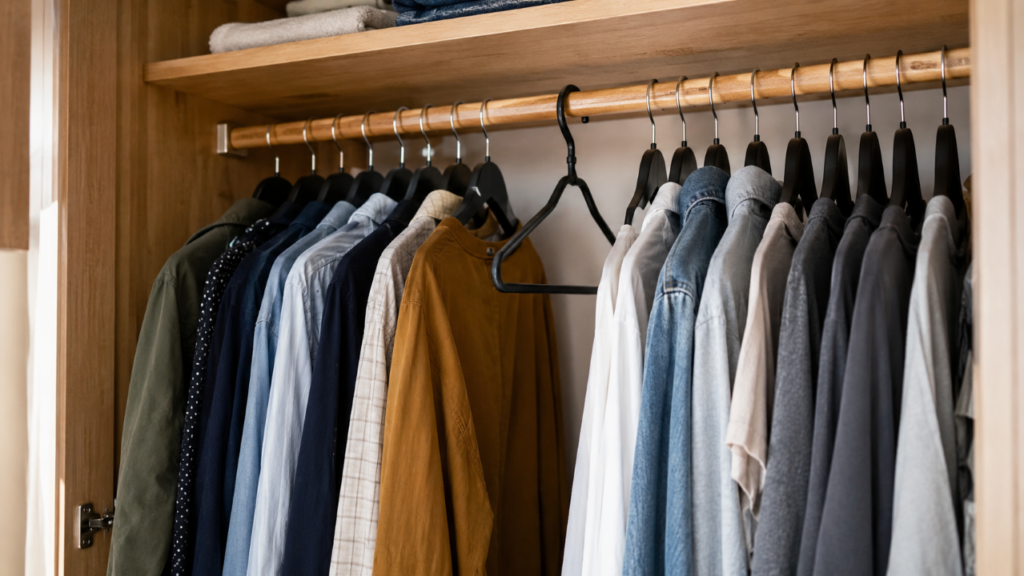 Colocar um cabide vazio no guarda-roupa pode evitar um problema comum que muita gente ignora