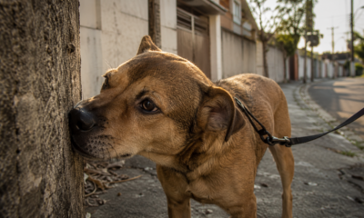Seu cachorro para para cheirar tudo? Esse hábito pode ser mais importante do que parece no passeio