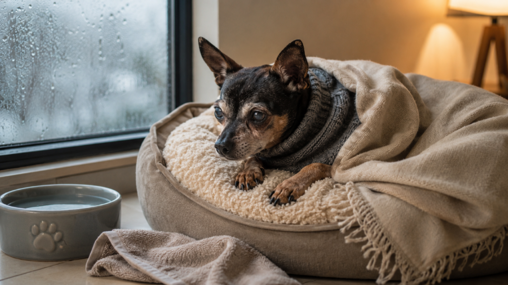 Nem todo pelo protege: os cães que mais sofrem no frio e os sinais que entregam o problema