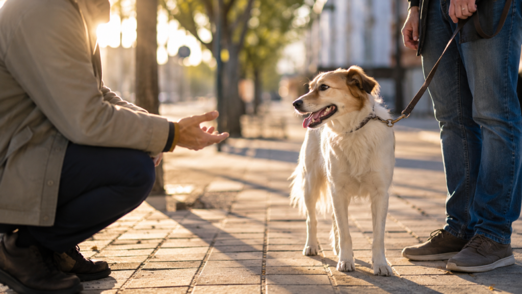 A psicologia explica por que algumas pessoas não resistem a cumprimentar cachorros na rua